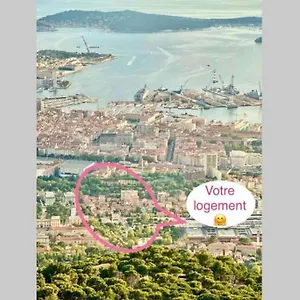 Balcon Du Faron- Proche Gare&centre - Clim Appartement Toulon